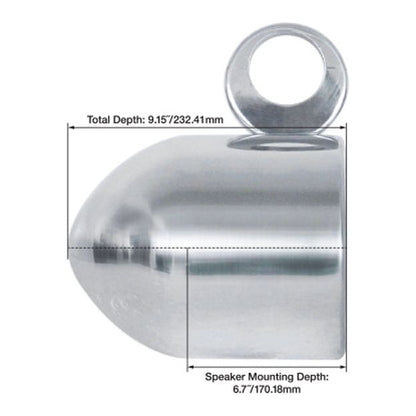 (2) MB QUART NF1-116 6.5" 80 Watt Marine Wakeboard Tower Speakers For Boat