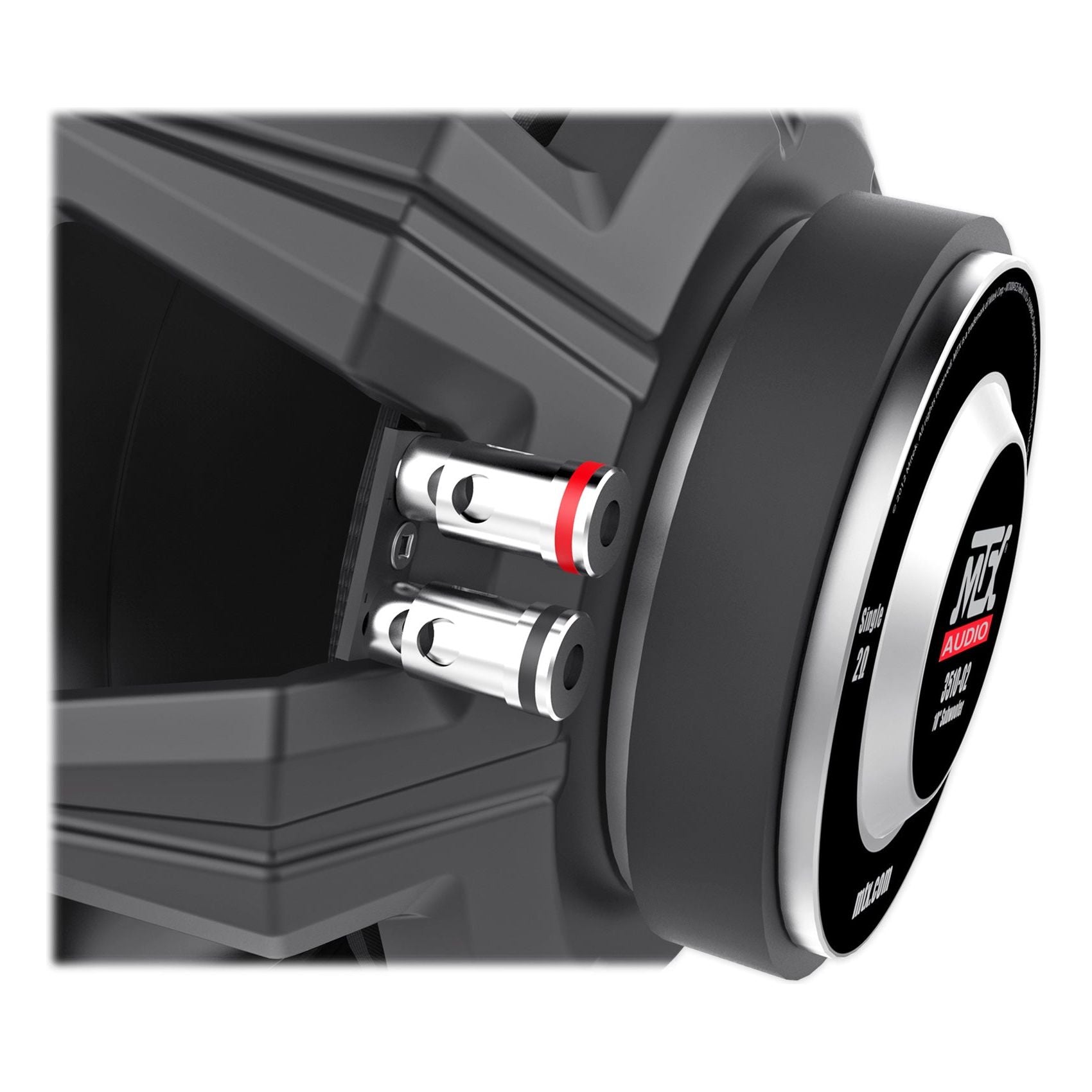 (2) MTX 3510-02 10" 1000w SVC 2-ohm Car Audio Subwoofers+Mono Amplifier+Amp Kit