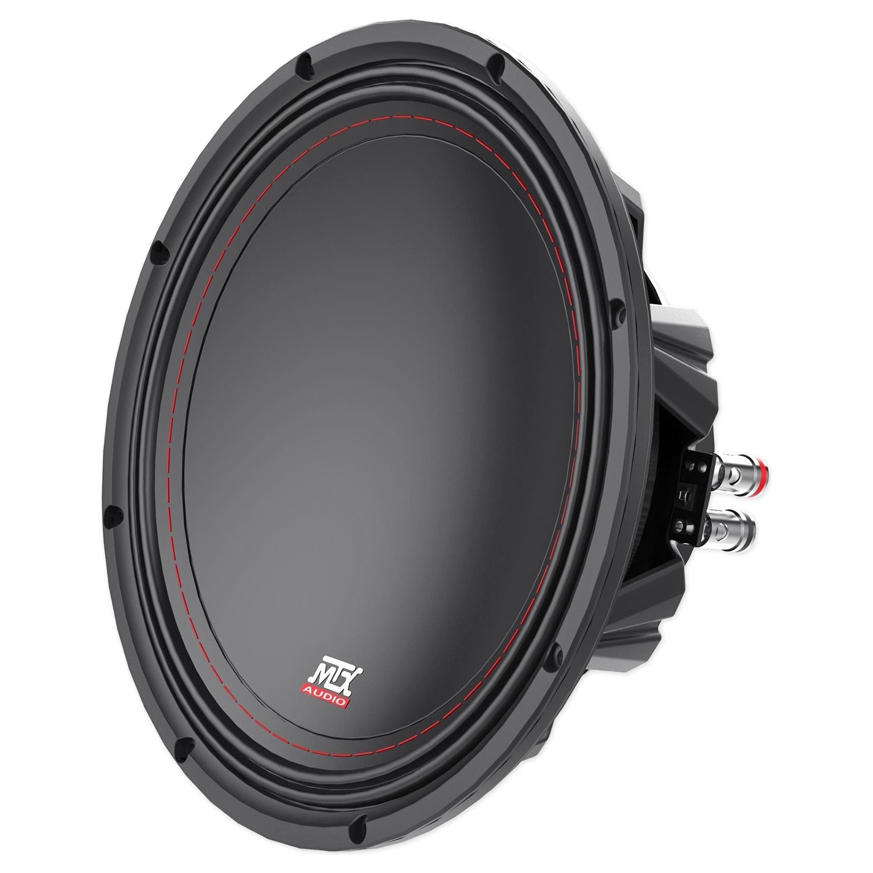 (2) MTX 3510-04 10" 1000w SVC 4-ohm Car Audio Subwoofers+Mono Amplifier+Amp Kit