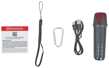 K‑GO Karaoke Speaker + IPS20 Tripod Stand Bundle