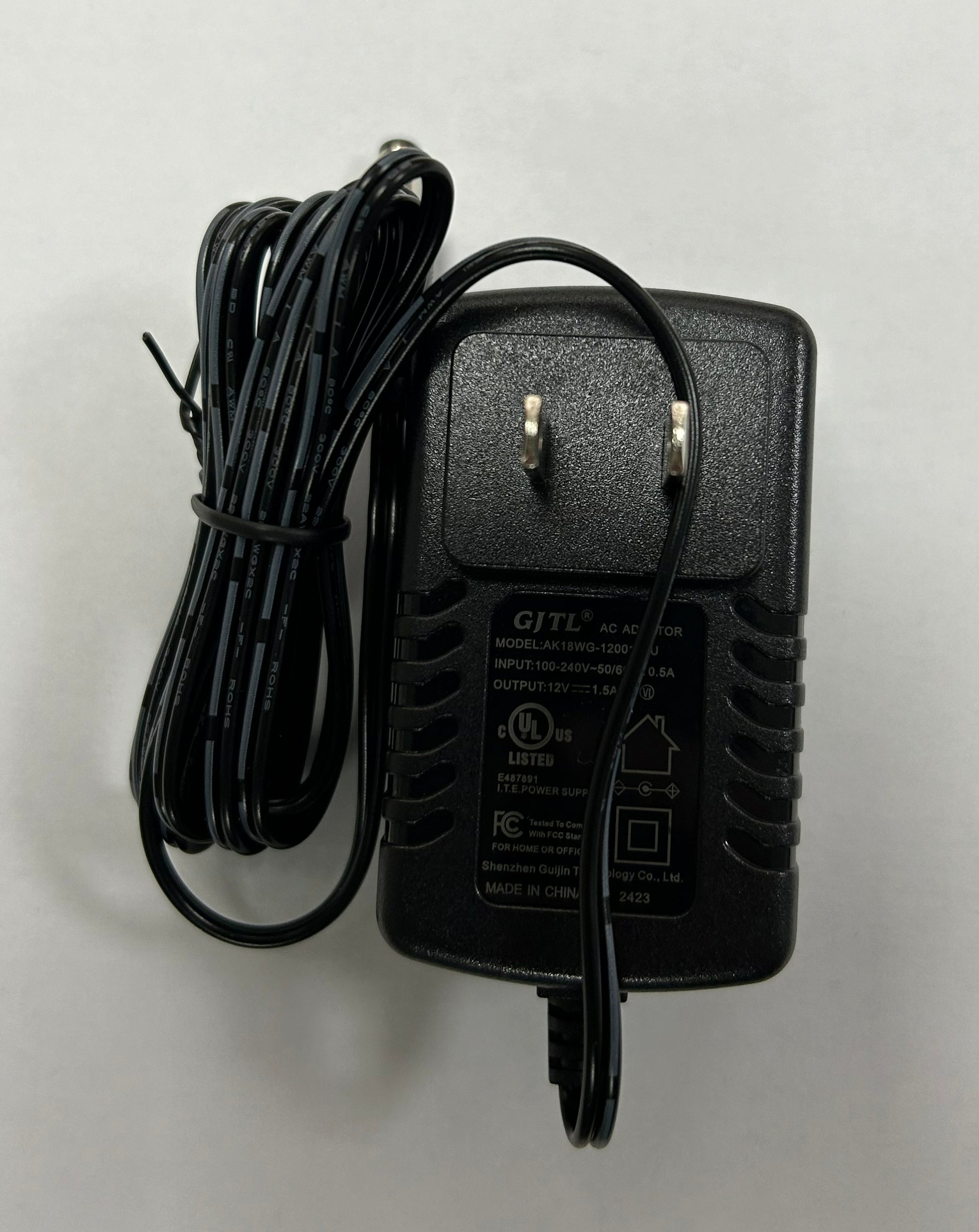 REQ231 POWER ADAPTER - 12V-1.5A AC/DC Power Adaptor