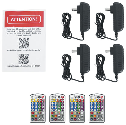 4 PACK MINI IR4 BLACK