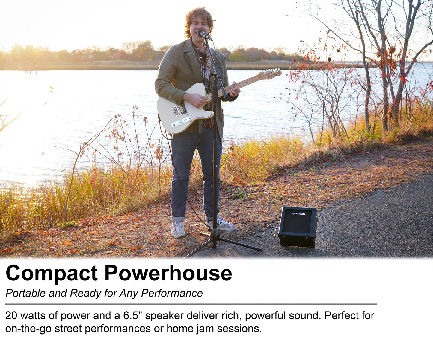 G-CHARGE 20 Black + RMC-XLR Microphone Bundle