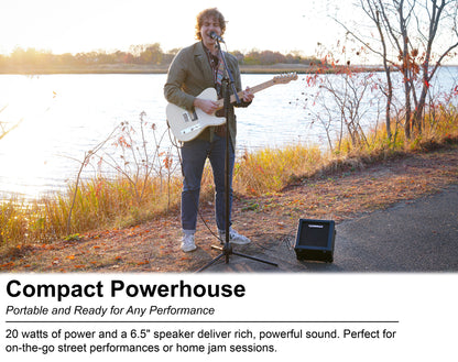 G-CHARGE 20 Black + RMC-XLR Microphone Bundle