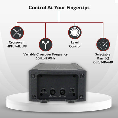 PS20 Micro Amplifier + RWK8ATV 8GA Amp Kit Bundle