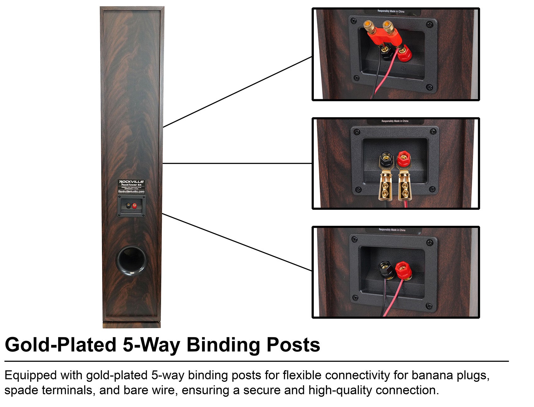 BluTube LED + RockTower 64D Dark Wood 2-Pack Bundle