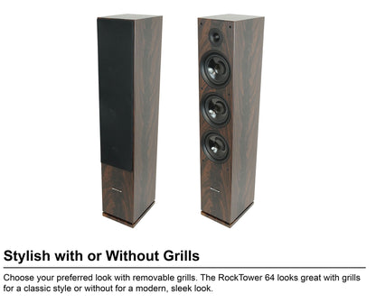 RockTower 64D Dark Wood 2-Pack + BLUAMP 150 Bundle