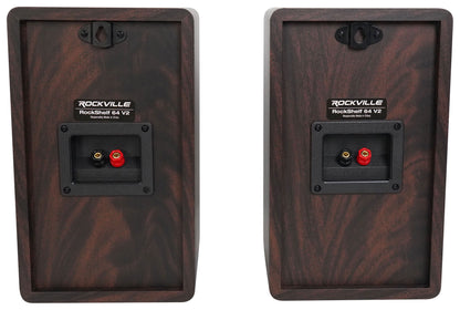 BLUAMP 150 + RockShelf 64D Dark Wood 4-Ohm Bundle