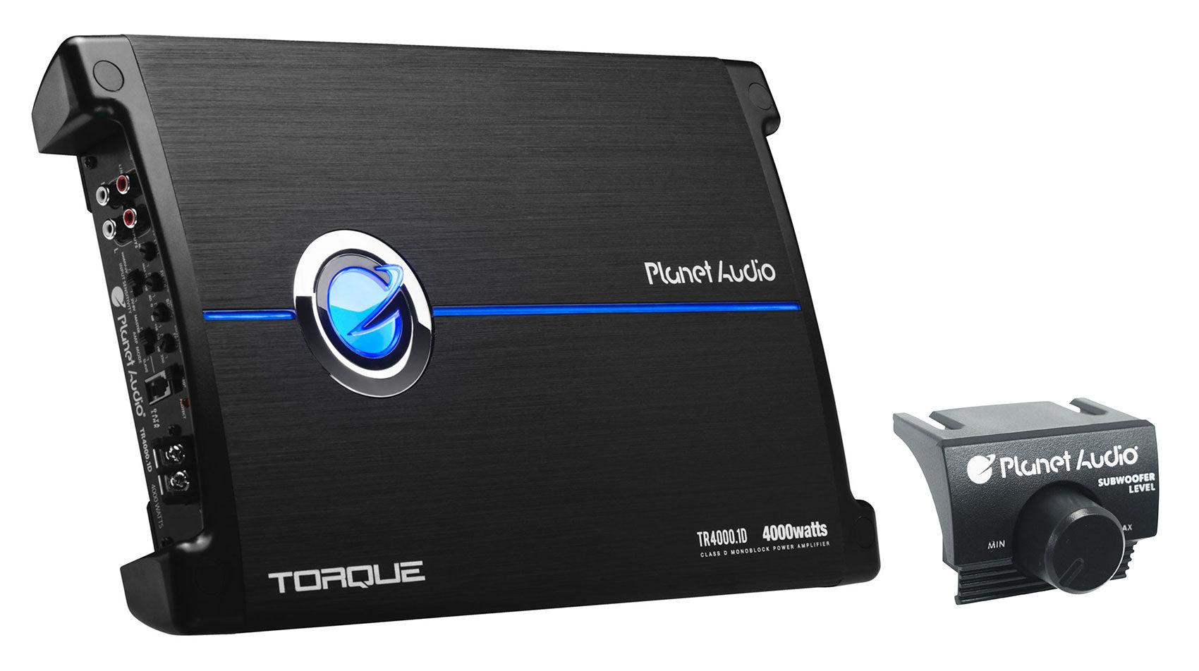 Planet Audio TR4000.1D 4000 Watt Class D 1-Ohm Mono Car Amplifier+Amp Kit
