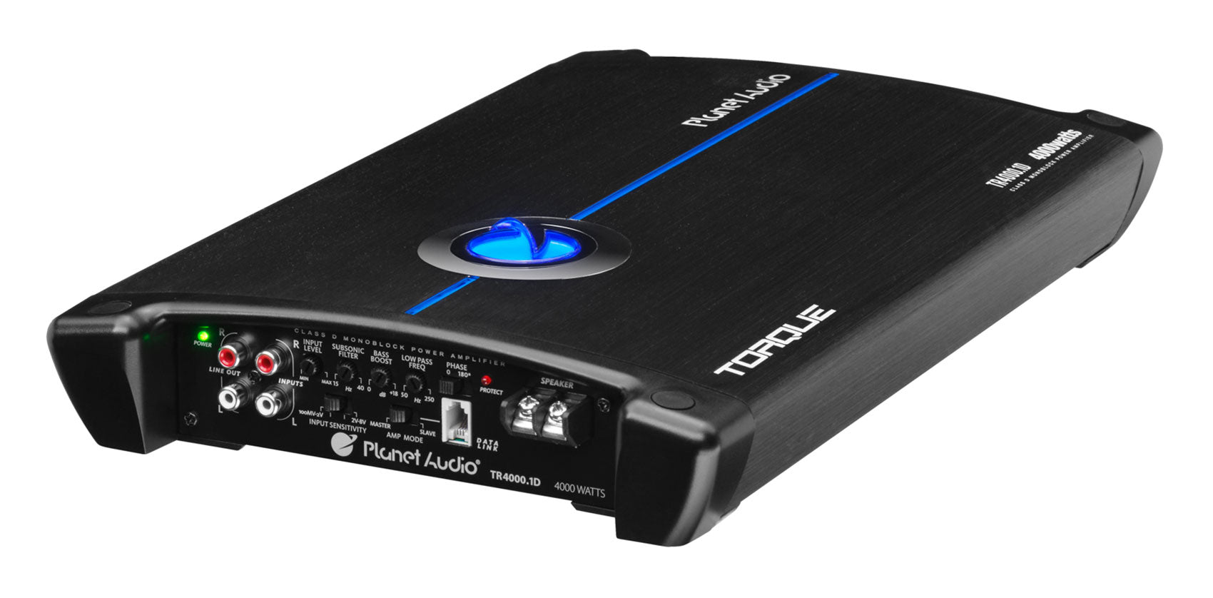Planet Audio TR4000.1D 4000 Watt Class D 1-Ohm Mono Car Amplifier+Amp Kit