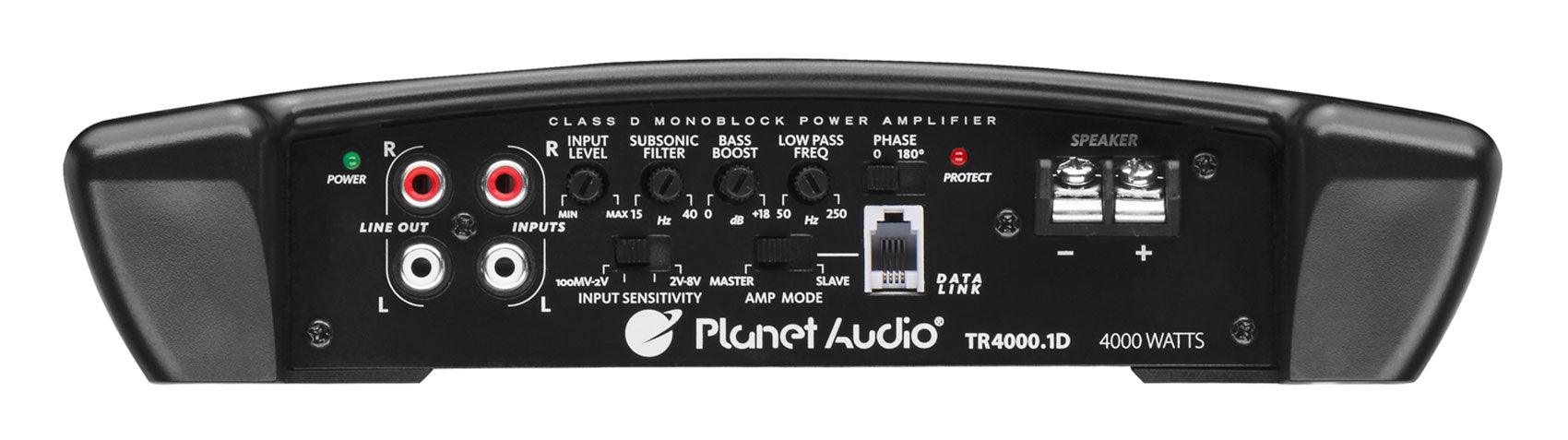 Planet Audio TR4000.1D 4000 Watt Class D 1-Ohm Mono Car Amplifier+Amp Kit
