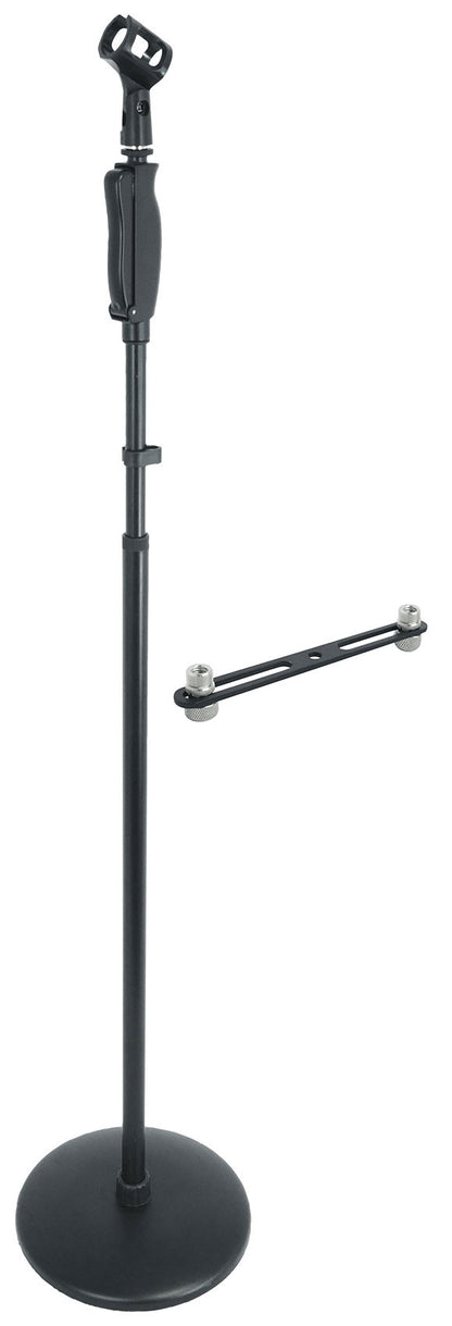 RVMIC4 V2 Mic Stand + ACC‑DM Dual Adapter Bundle