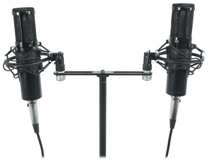 RVMIC3 V2 Mic Stand + Dual Mic Adapter Bar Bundle