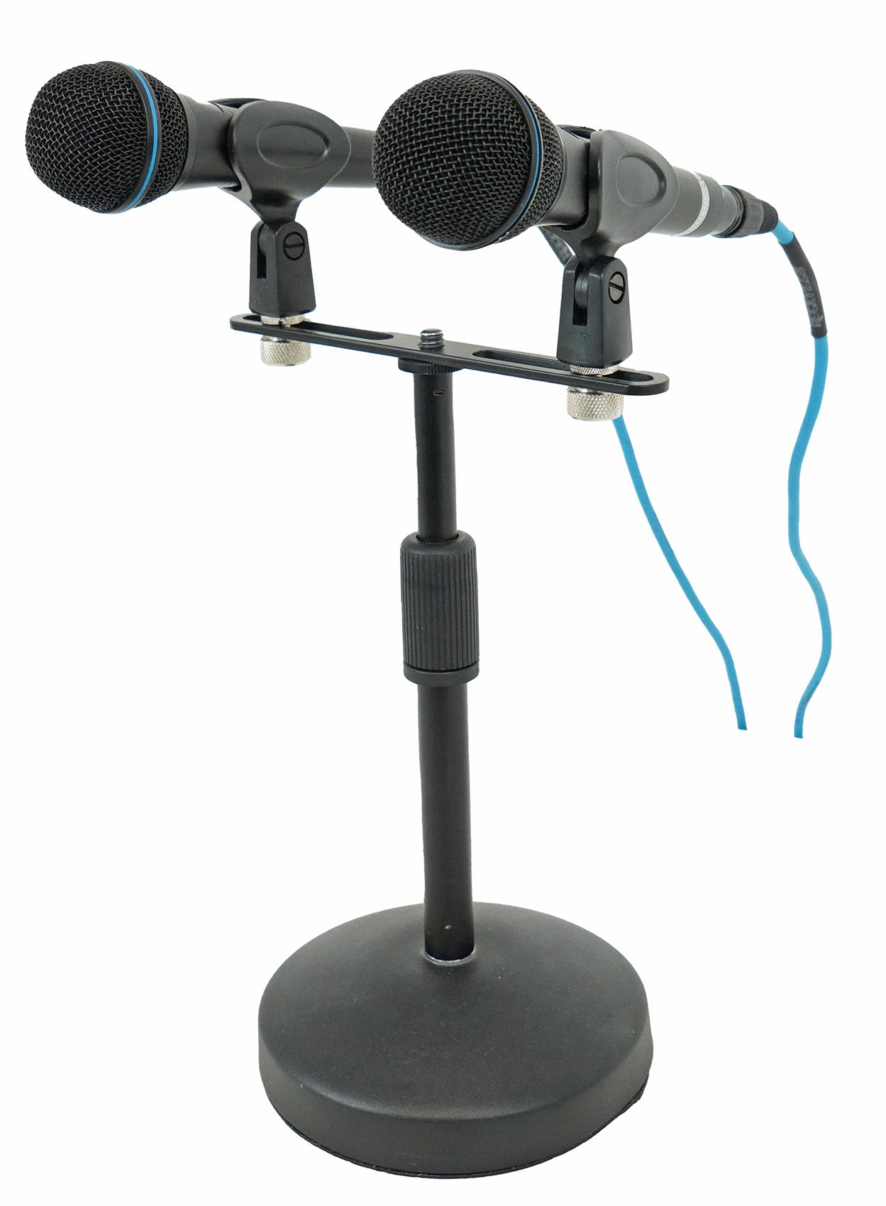 RVMIC4 V2 Mic Stand + ACC‑DM Dual Adapter Bundle