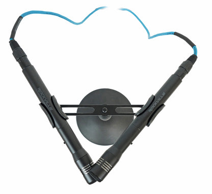 RVMIC4 V2 Mic Stand + ACC‑DM Dual Adapter + RMC‑XLR Mics Bundle