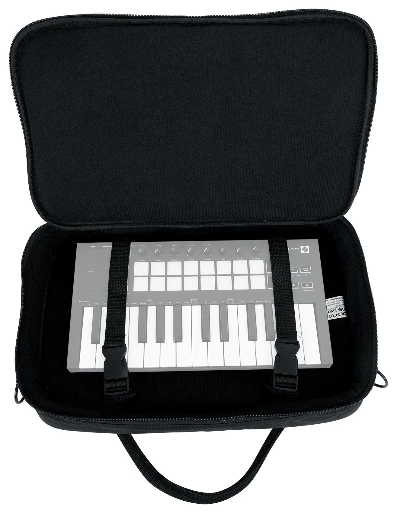 M25 Black Wireless MIDI Keyboard 25-Key + MCB16 Controller Bag Bundle