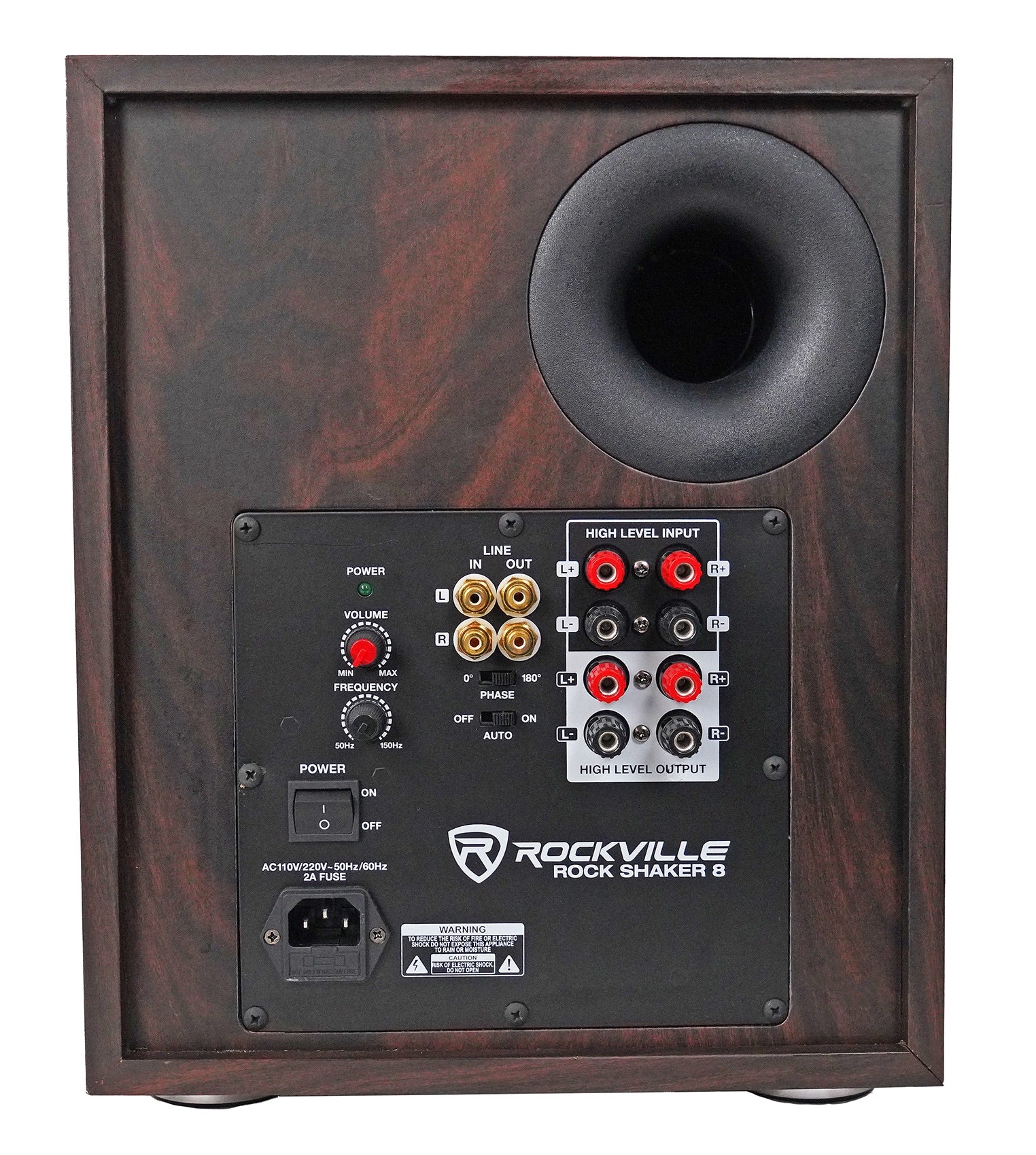 ROCK SHAKER 8 DARK WOOD