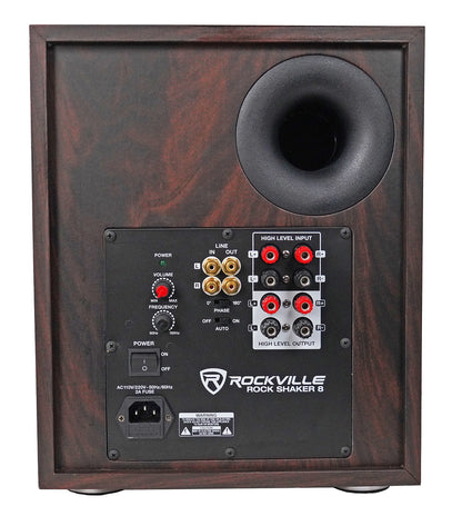 ROCK SHAKER 8 DARK WOOD
