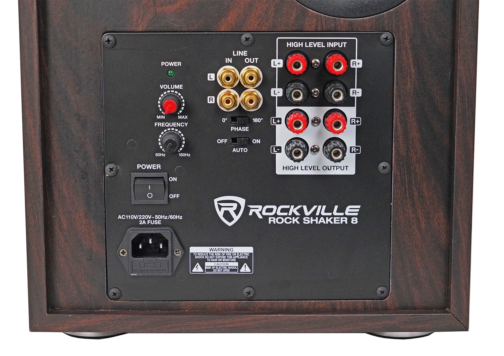 ROCK SHAKER 8 DARK WOOD