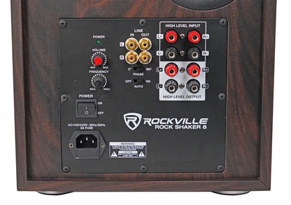 ROCK SHAKER 8 DARK WOOD