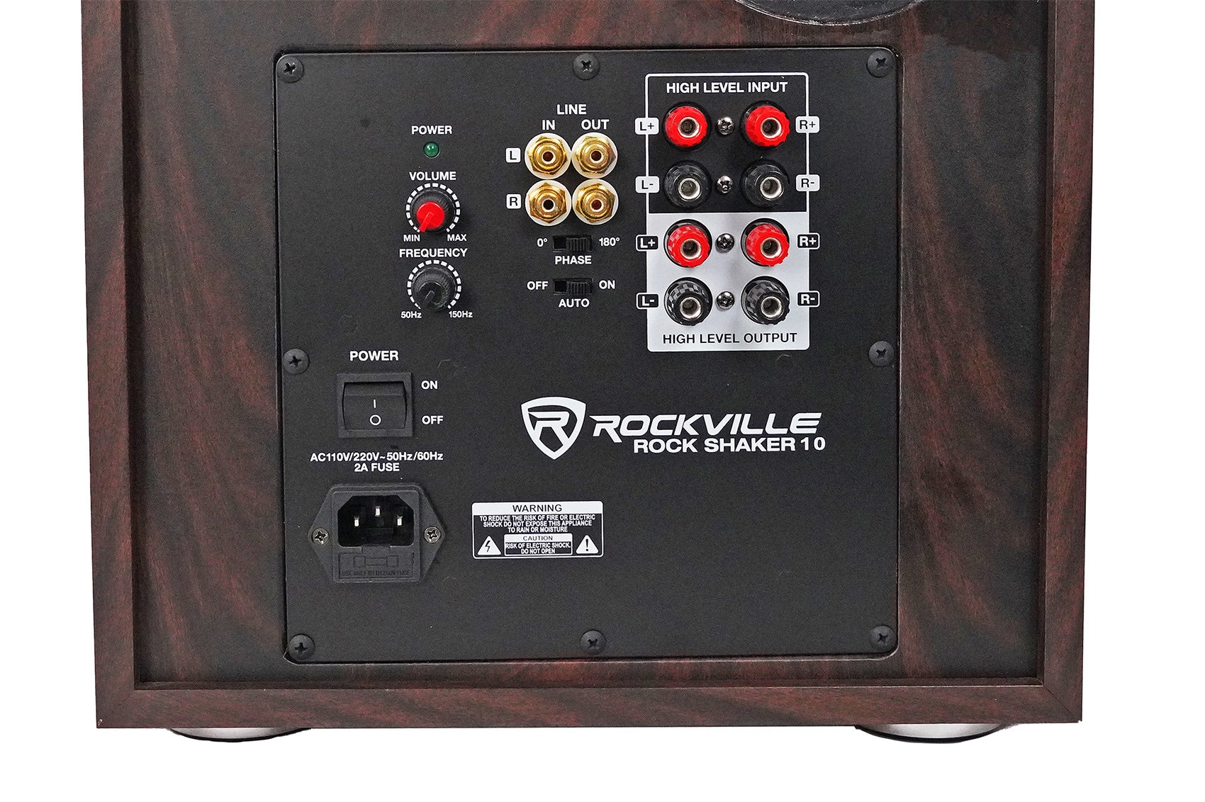 ROCK SHAKER 10 DARK WOOD