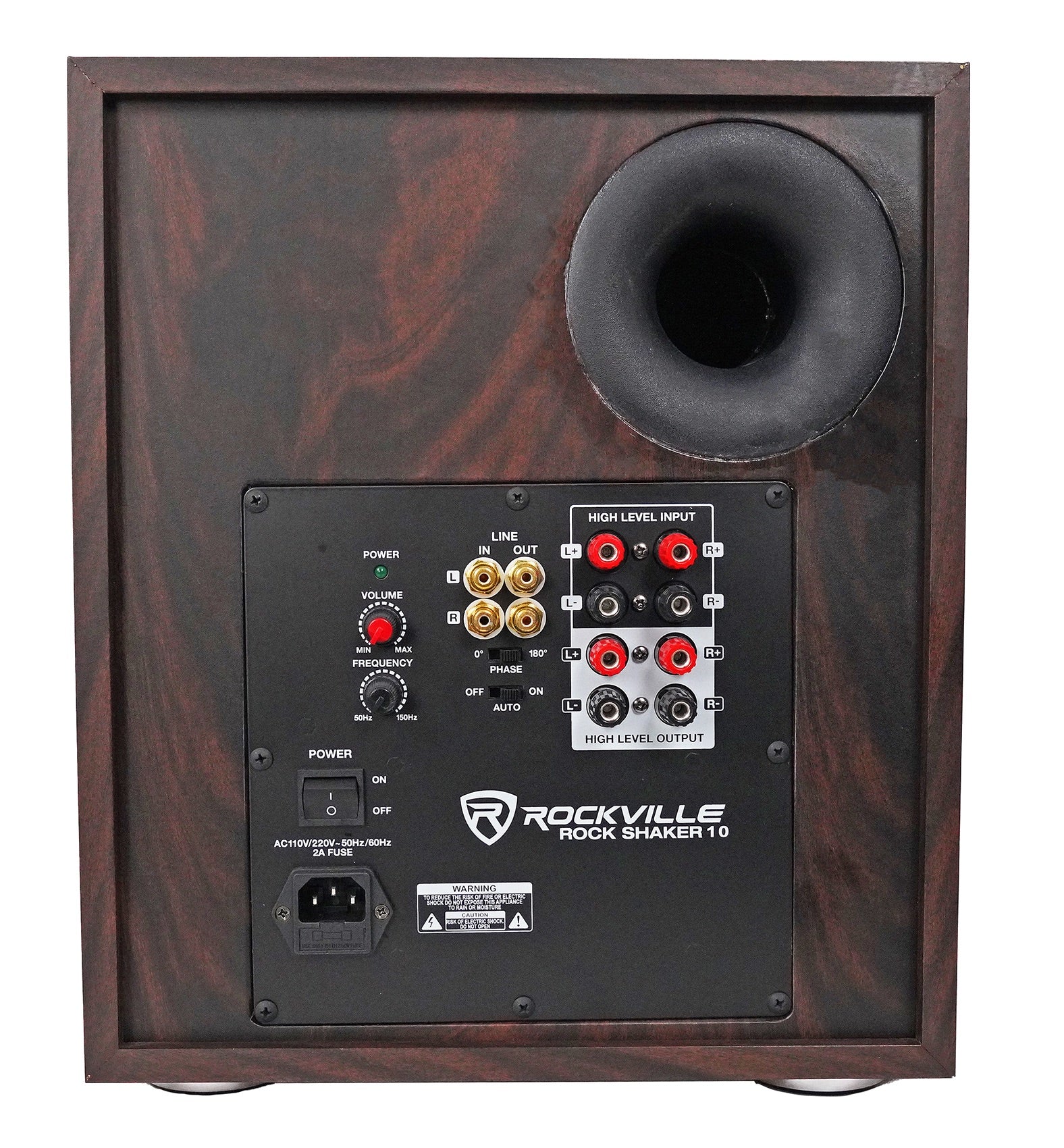 ROCK SHAKER 10 DARK WOOD