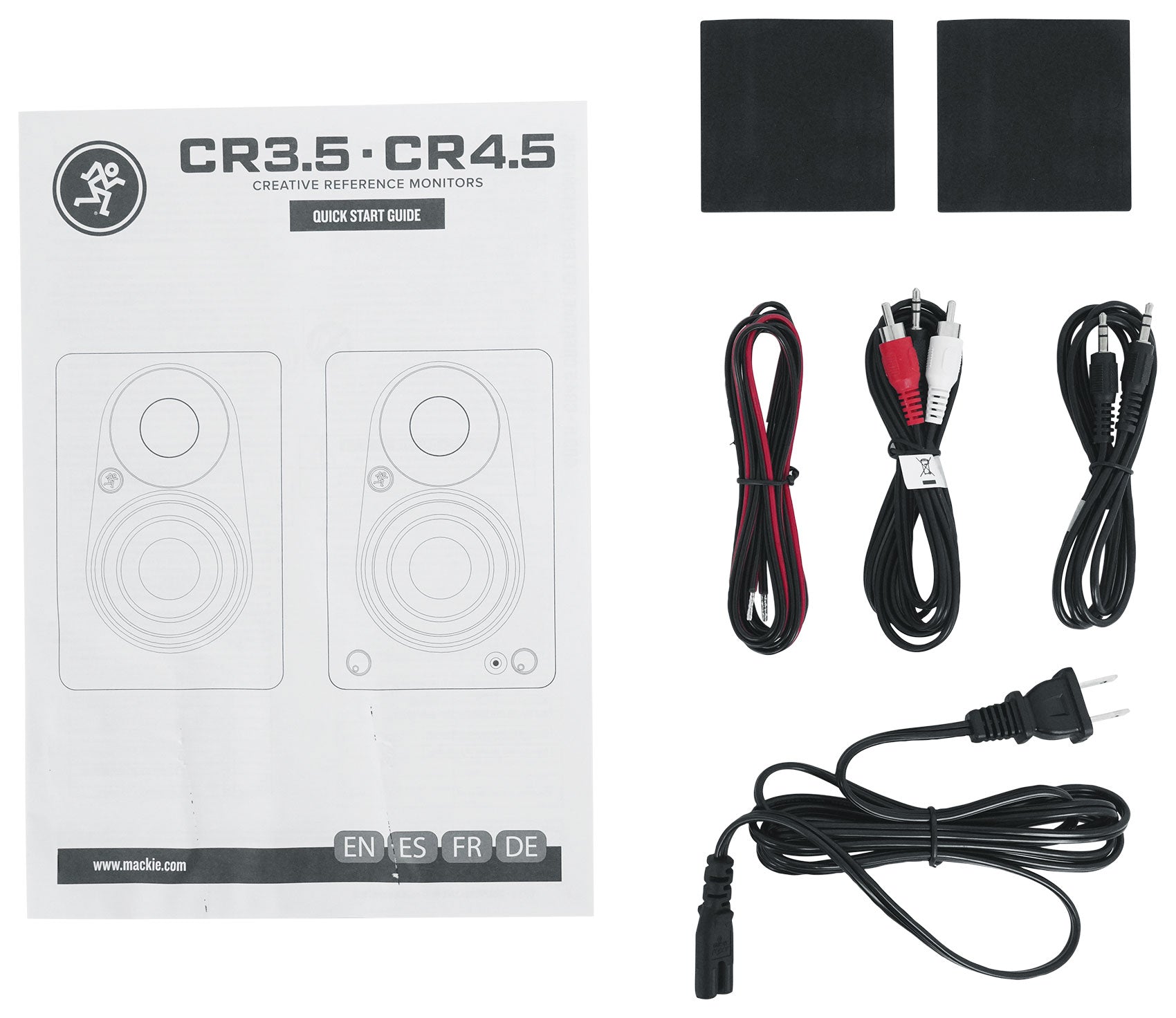 Mackie Studio Recording Kit w/CR3.5 Monitors+Interface+Controller+Mic+Headphones