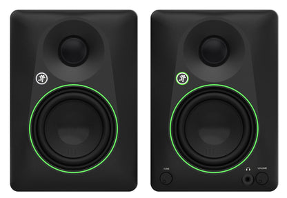 Mackie CR4.5BT Studio Monitors Recording Kit+Interface+Controller+Mic+Headphones