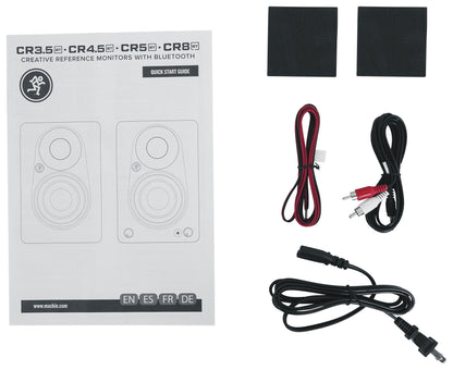 Mackie CR4.5BT Studio Monitors Recording Kit+Interface+Controller+Mic+Headphones