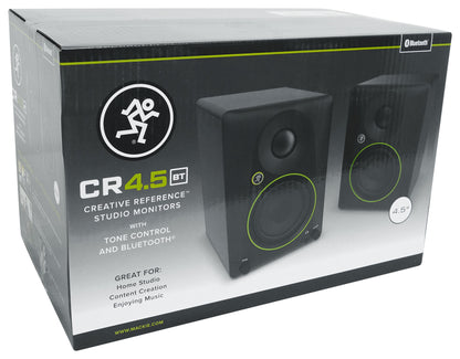 Mackie CR4.5BT Studio Monitors Recording Kit+Interface+Controller+Mic+Headphones