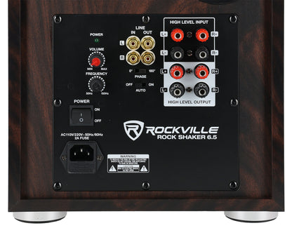 ROCK SHAKER 6.5 DARK WOOD