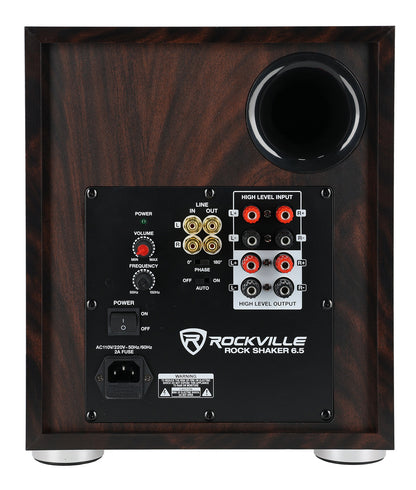 ROCK SHAKER 6.5 DARK WOOD