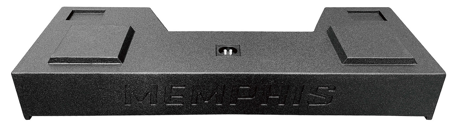 Memphis MJME19RAM8D1 V2 8" Subs+Enclosure Fits 19 & Up RAM Crew Cab+Home Speaker
