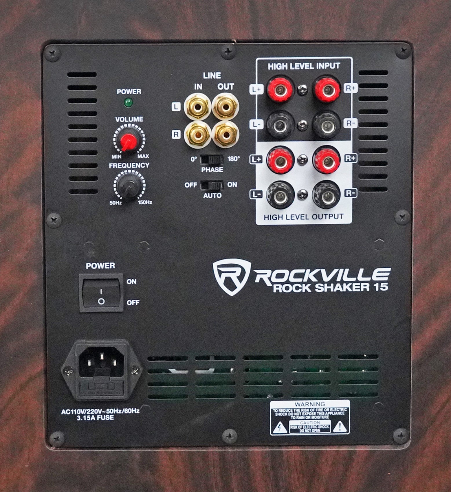 ROCK SHAKER 15 DARK WOOD [Used]