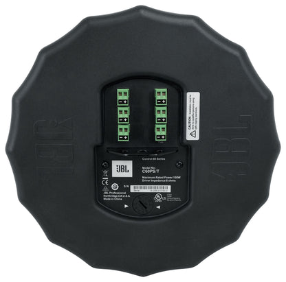 Pair JBL Control 60PS/T C60 Commercial 70v Black Pendant Subwoofers+Amp C60PS/T