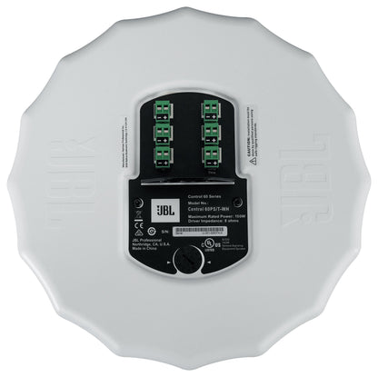 2) JBL Control 60PS/T C60 Commercial 70v White Pendant Subwoofers+Amp C60PS/T-WH