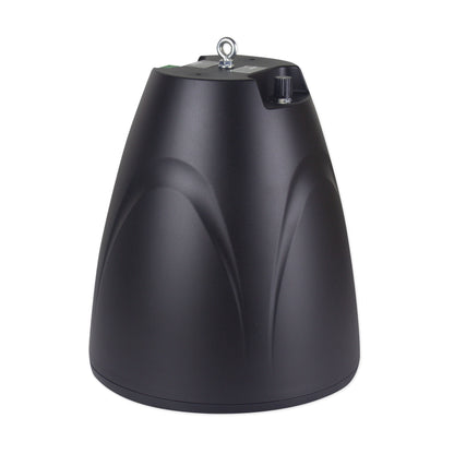 PEN-65T Black 6.5" Pendant Speakers 6-Pack + RCS2-320-6 Amplifier Bundle