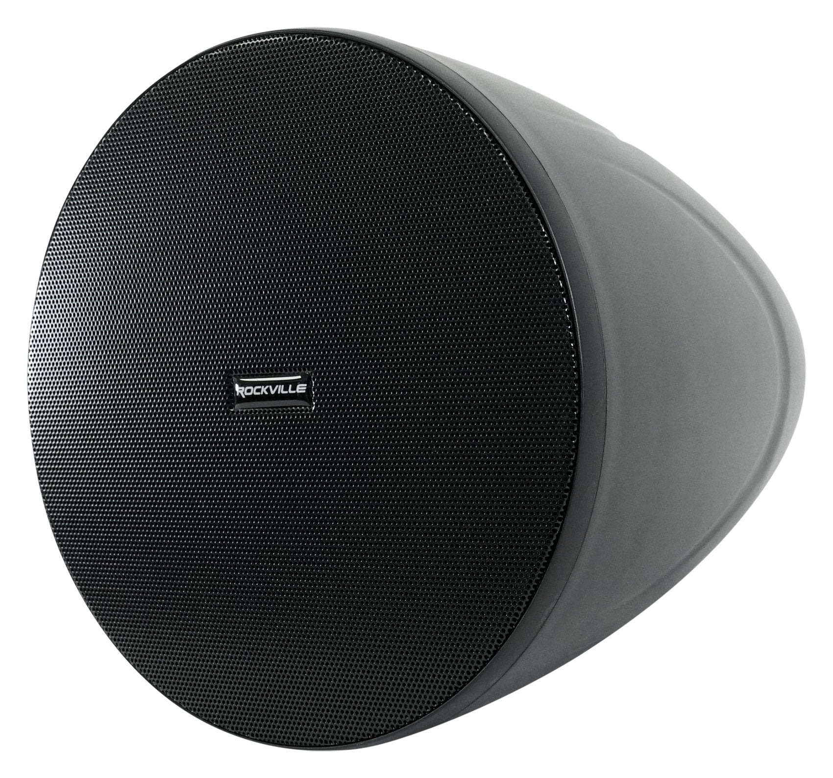 PEN-65T Black 6.5" Pendant Speakers 6-Pack + RCS2-320-6 Amplifier Bundle