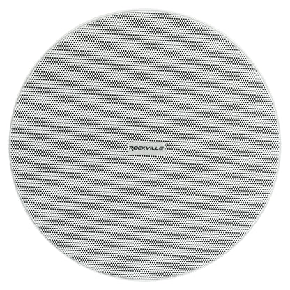 PEN-65T White 6.5" Pendant Speakers 6-Pack + RCS2-320-6 Amplifier Bundle