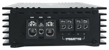 RD1000.1 Mono Amplifier + 4 Gauge Amp Wiring Kit Bundle