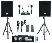 RPG2X10 + Dual UHF Wireless Microphones Bundle