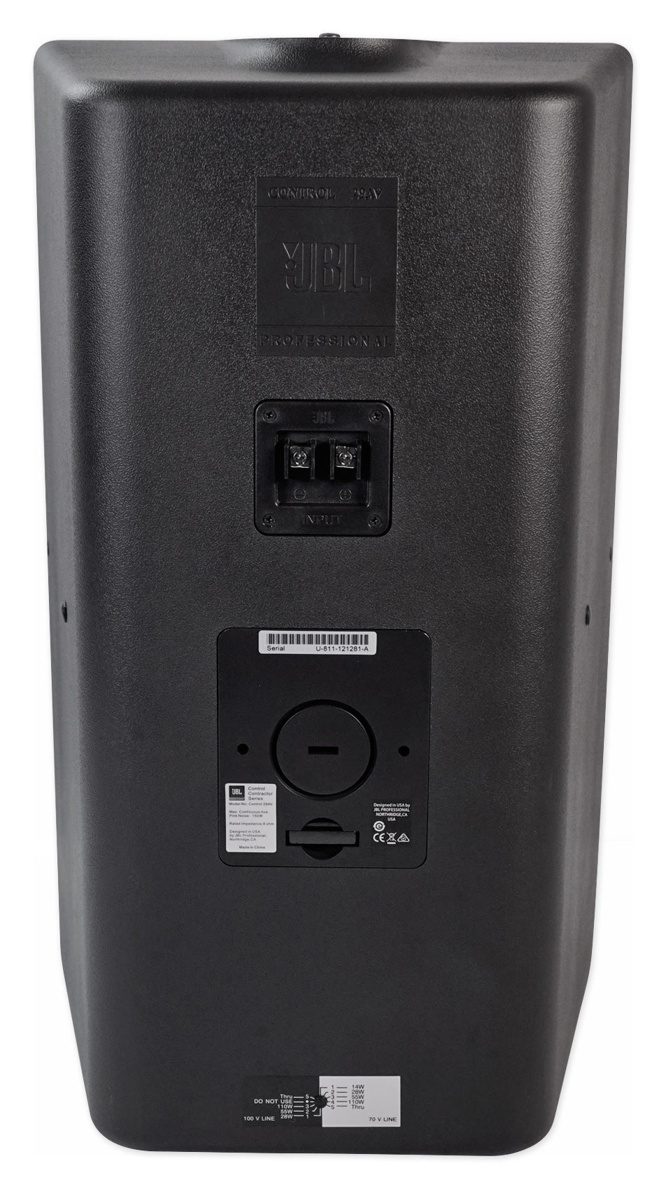 (8) JBL Control 29AV 8" Indoor/Outdoor Commercial 70v Speakers+Amplifier