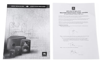 (8) JBL Control 29AV 8" Indoor/Outdoor Commercial 70v Speakers+Amplifier