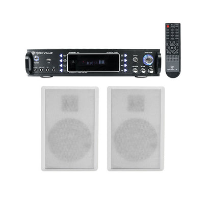 RPA60BT + RockSlim White 4-Pack Bundle