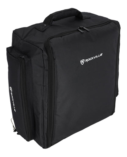 Battery Par 6RF White 8-Pack + RLBP8 Backpack Bundle