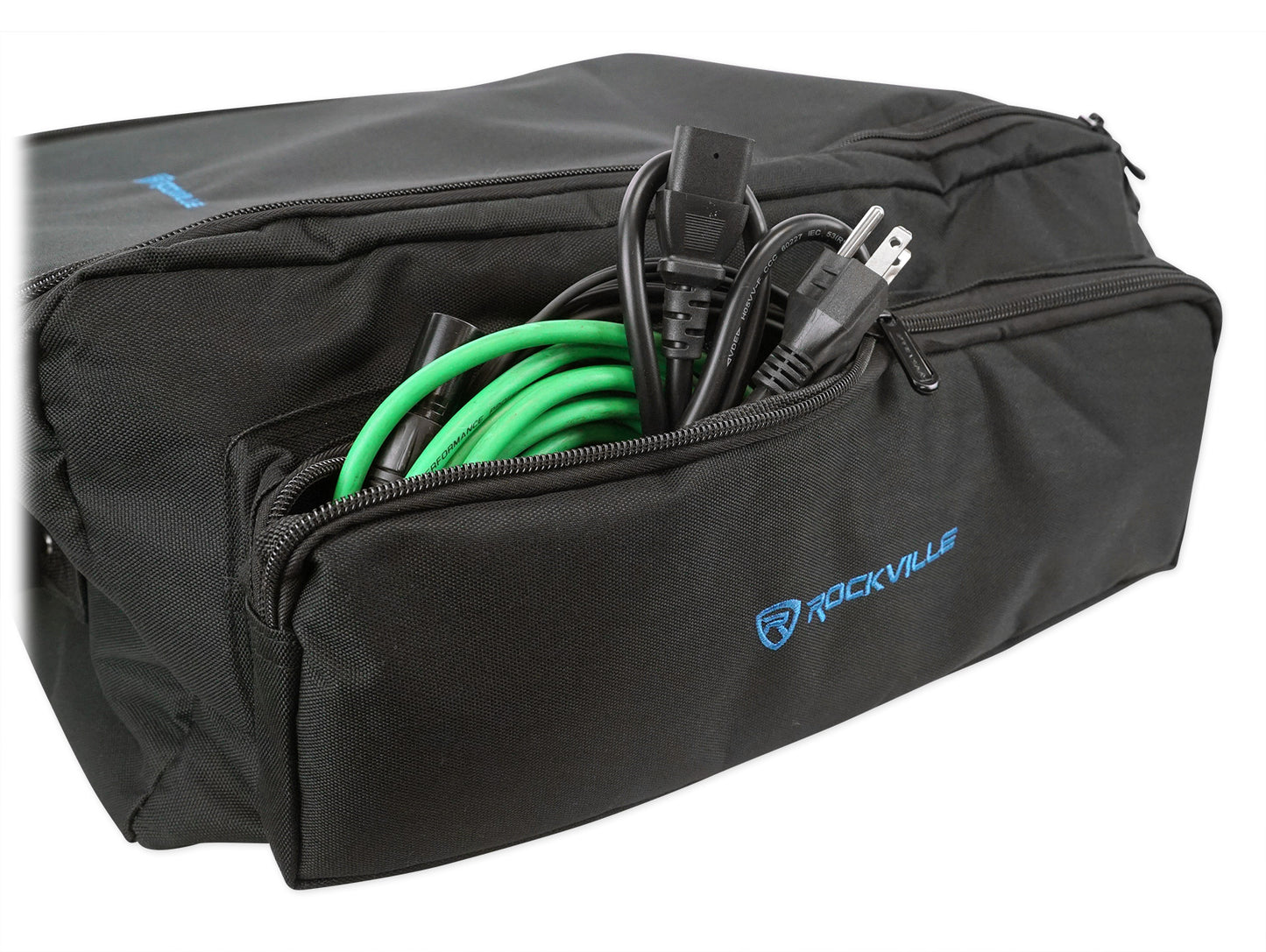 RockWedge LED White 8-Pack + RLBP8 Backpack Bundle