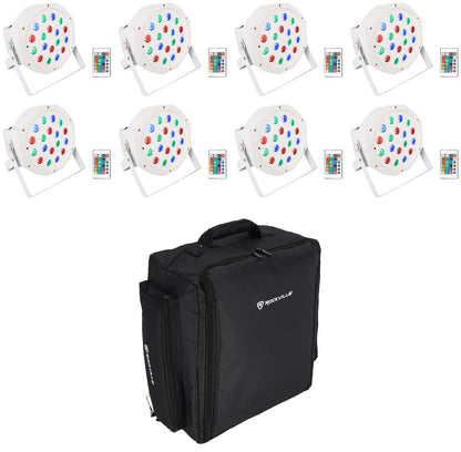 BATTERY PAR 50 White 8-Pack + RLBP8 Backpack Bundle