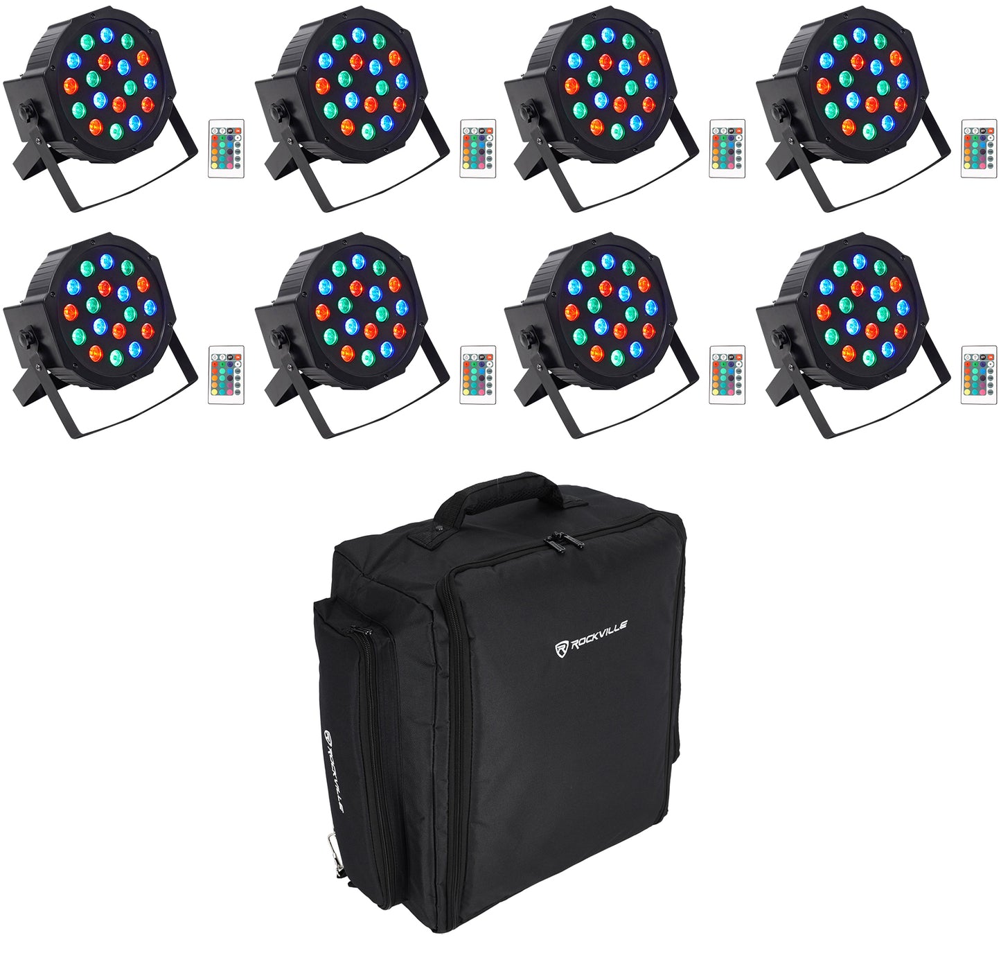 BATTERY PAR 50 8-Pack + RLBP8 Backpack Bundle