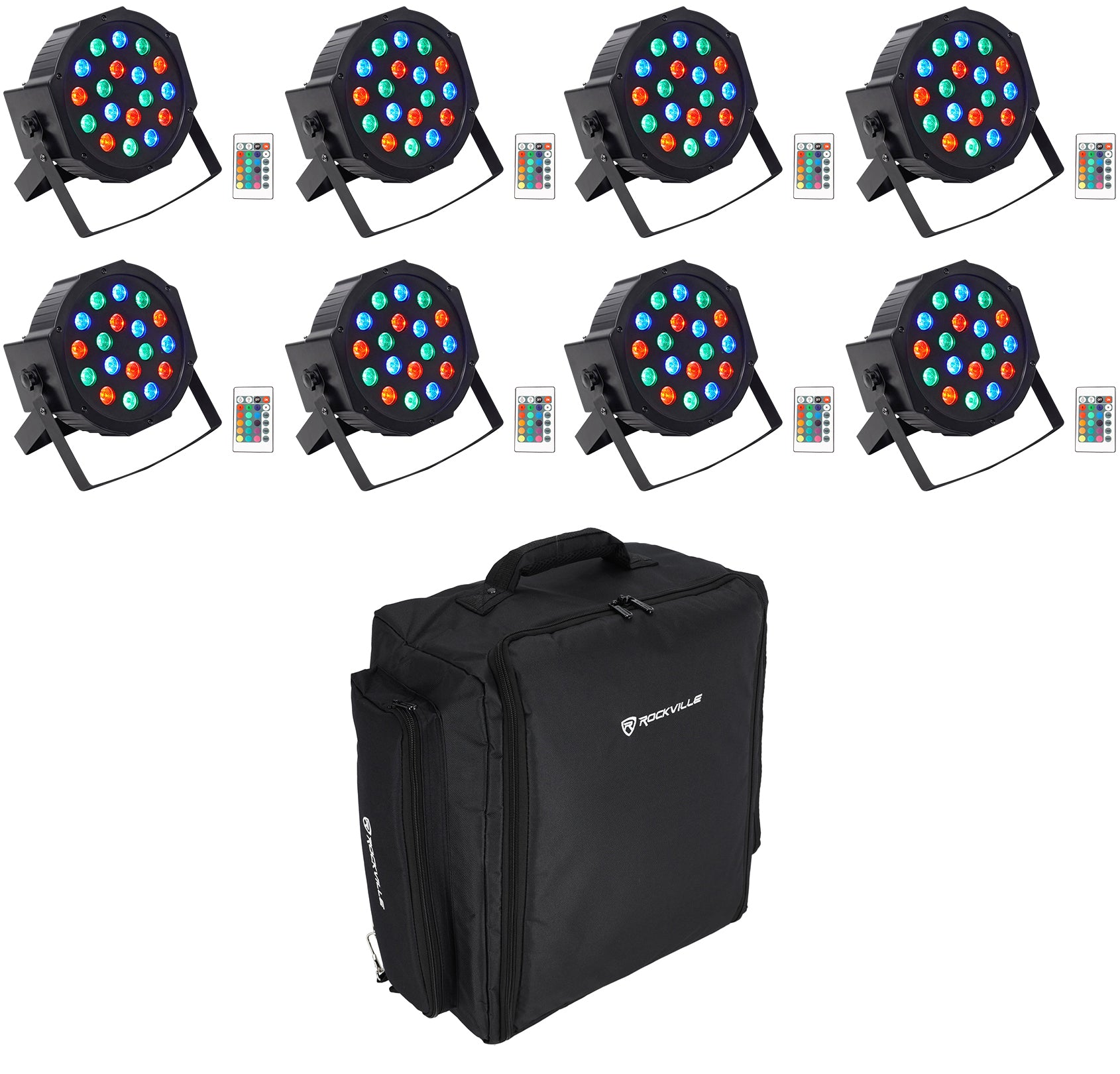 BATTERY PAR 50 8-Pack + RLBP8 Backpack Bundle