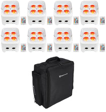BEST PAR 50 White 8-Pack + RLBP8 Backpack Bundle